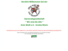 Tablet Screenshot of kg-urmitz.de